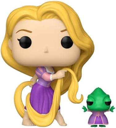 Funko Pop! & Buddy Disney: Enrolados - Rapunzel e Pascal - Figura Colecionável de Vinil - Ideia de Presente - Produto Oficial - Brinquedos para Crianças e Adultos - Fãs de Desenhos Animados - Figura para Colecionadores e Exibição
