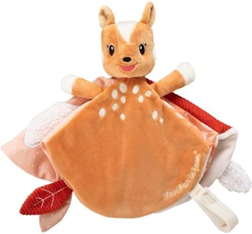 Sophie la Girafe® - Conjunto de Presente FanFan com Mordedor e Almofada de Natal em Formato de Cervo