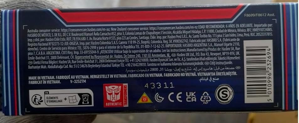 Figura de acção Transformers One Mega Changer Bumblebee (B-127)