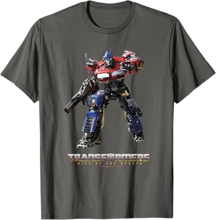 T-shirt de corpo inteiro Transformers: A Ascensão das Feras Optimus Prime