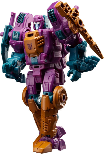 Transformers Age of the Primes Wreck ‘n Doom Collection - Conjunto com 2 figuras de acção transformáveis: Fisitron e Carnivac