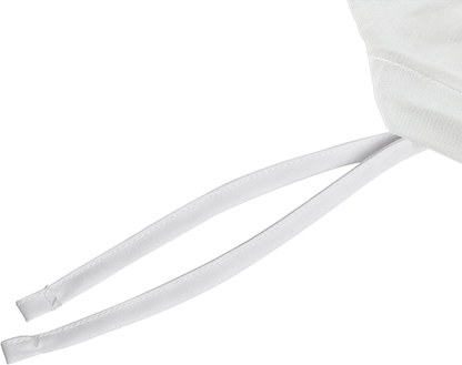 Capa de edredão Panda Kids 100% bambu (branca)