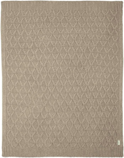 Manta de malha pequena Mamas & Papas, rosa chiclete