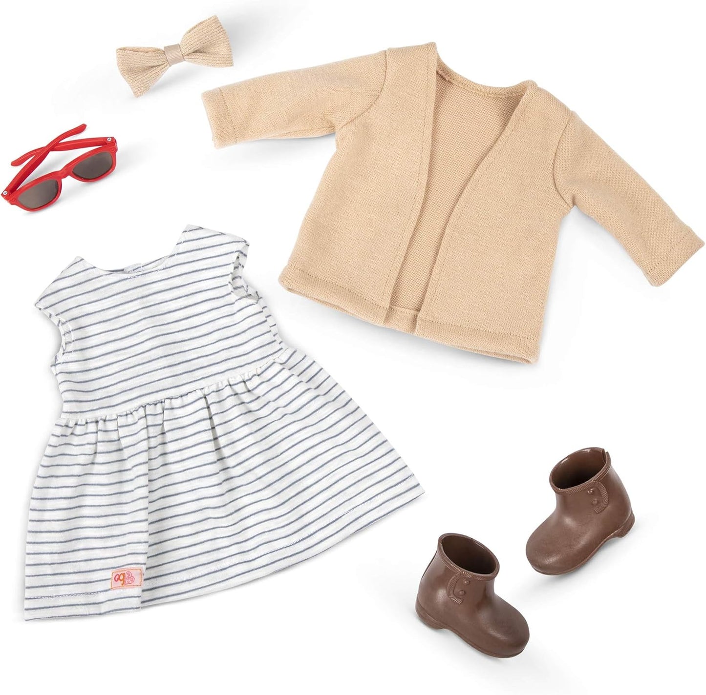 Boneca Nossa Geração com Cão de Estimação - Cão-Guia, Marlow e Labrador Dourado