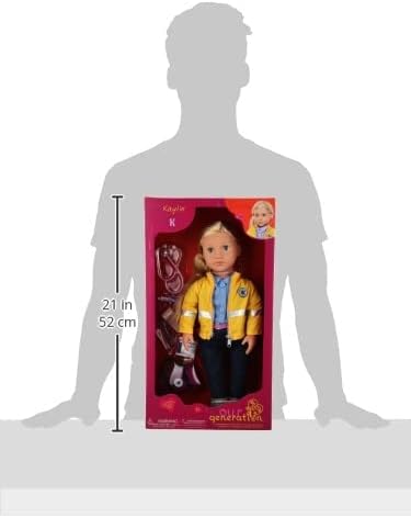 A Nossa Geração BONECA PARAMÉDICA PROFISSIONAL, KAYLIN