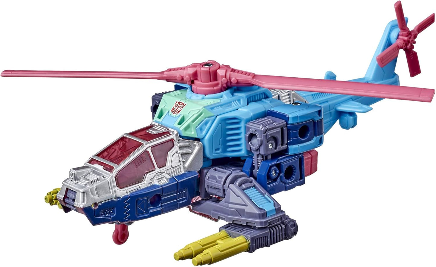 Transformers Generations Selects WFC-GS19 Rotorstorm, Figura de Colecionador Classe Deluxe de War for Cybertron, 14 cm