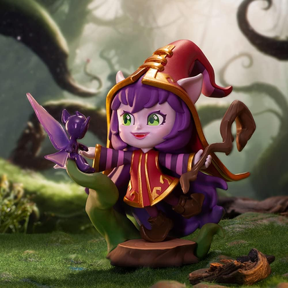 POP MART League of Legends Series 12Box 2,5 polegadas Articulado Personagem Design Premium presentes para mulheres Brinquedo Colecionável Favorito dos Fãs Figura de Ação de Brinquedo