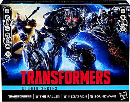 Transformers Studio Series: A Vingança dos Derrotados - Pack de 3 Figuras de Acção
