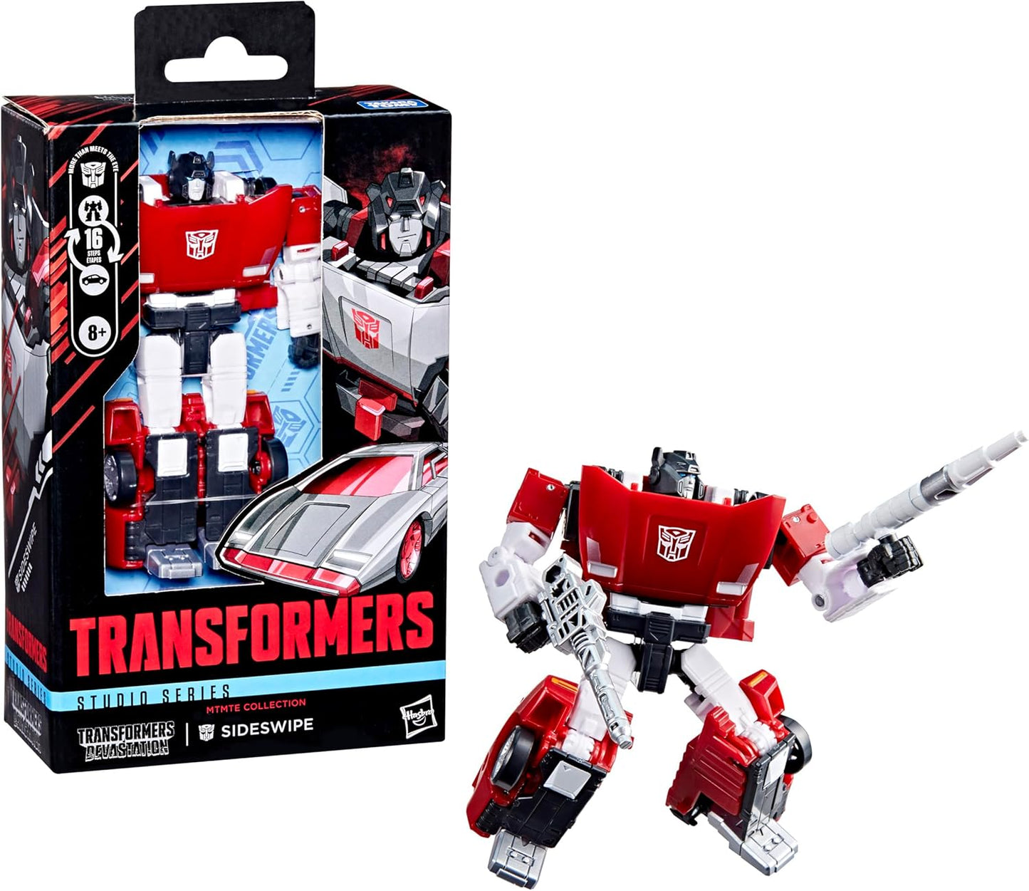 Figura de ação Transformers Studio Series Devastation Sideswipe