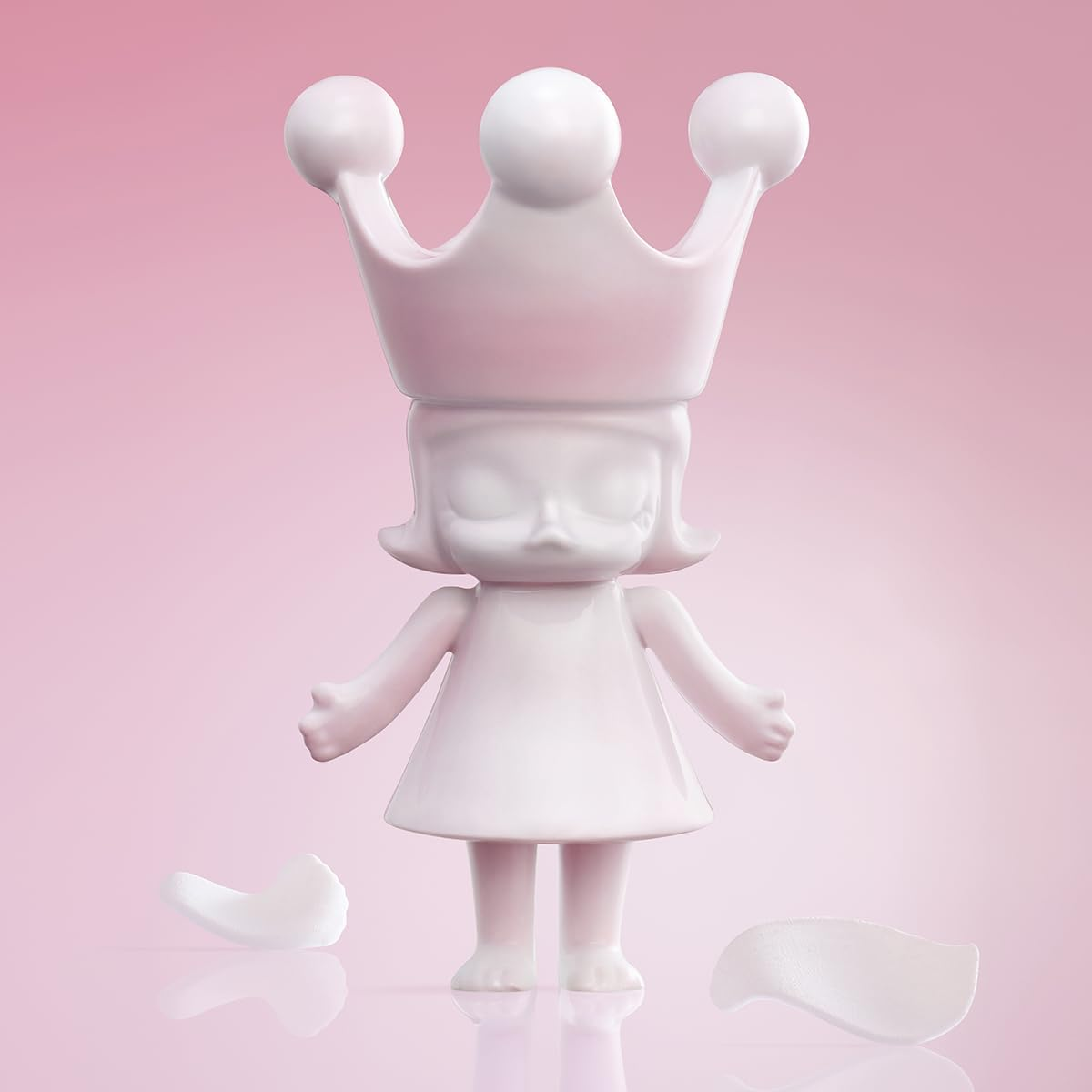 POP MART MEGA ROYAL MOLLY 100% Rouge·china 1 peça, design premium, presente para mulheres, boneco de ação colecionável chique favorito dos fãs