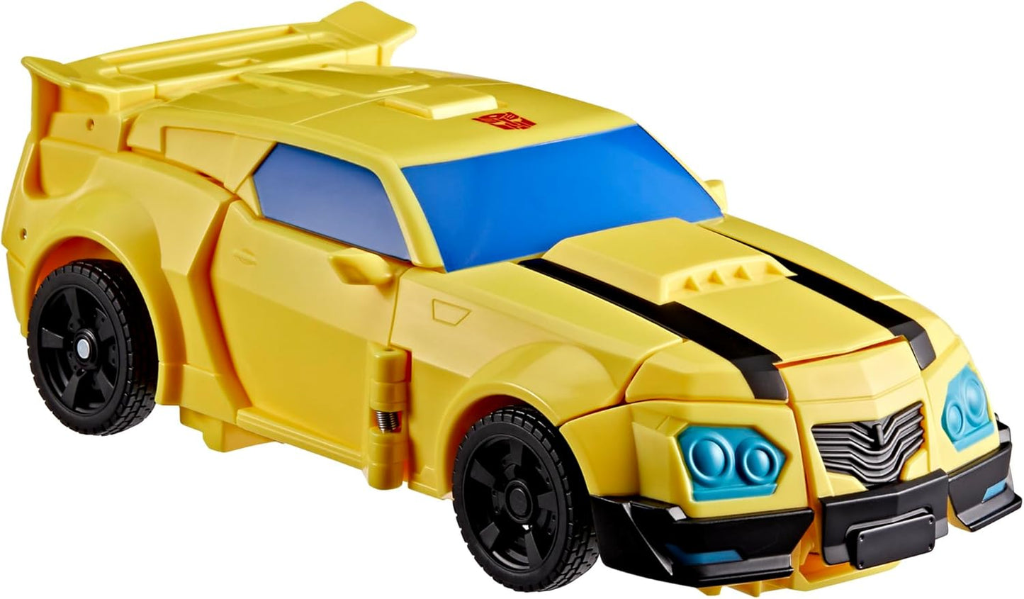 Transformers Smash Changers Bumblebee - Figura de Acção, Transforma-se de Robot em Carro, para Crianças a partir dos 6 Anos