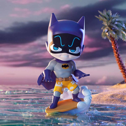 POP MART DC Gotham City Series Figuras 3 Caixas 2,5 polegadas Personagem Articulado Design Premium presentes para mulheres Caixa surpresa favorita dos fãs Brinquedo colecionável Brinquedo de arte Figura de ação