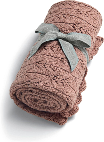 Mamas & Papas Bem-vindos ao Mundo Manta de Tricô, Elefante