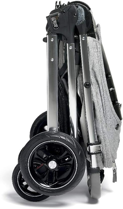 Carrinho Mamas & Papas Flip XT3, carrinho de passeio, dobrável com uma mão, capuz grande, 11,3 kg - Skyline Grey