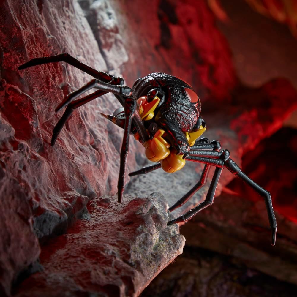 Transformers Generations War for Cybertron: Kingdom Deluxe WFC-K5 Blackarachnia - Figura de Acção - Para Crianças a partir dos 8 Anos, 14 cm, Multicolor F0670