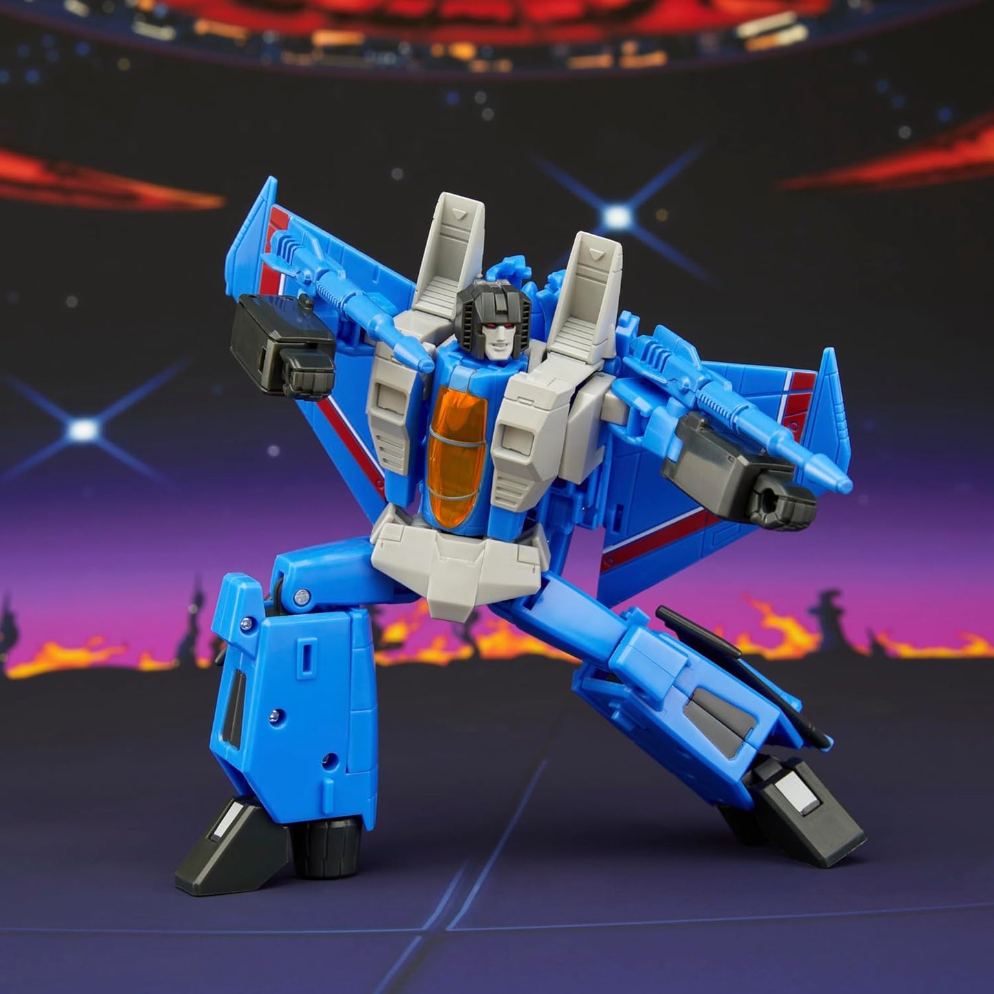 Figura de ação Thundercracker da linha Transformers Studio Series: O Filme, Classe Voyager