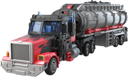 Transformers Toys Generations Legacy Series Leader G2 Universe Laser Optimus Prime Action Figure - Crianças a partir dos 8 anos