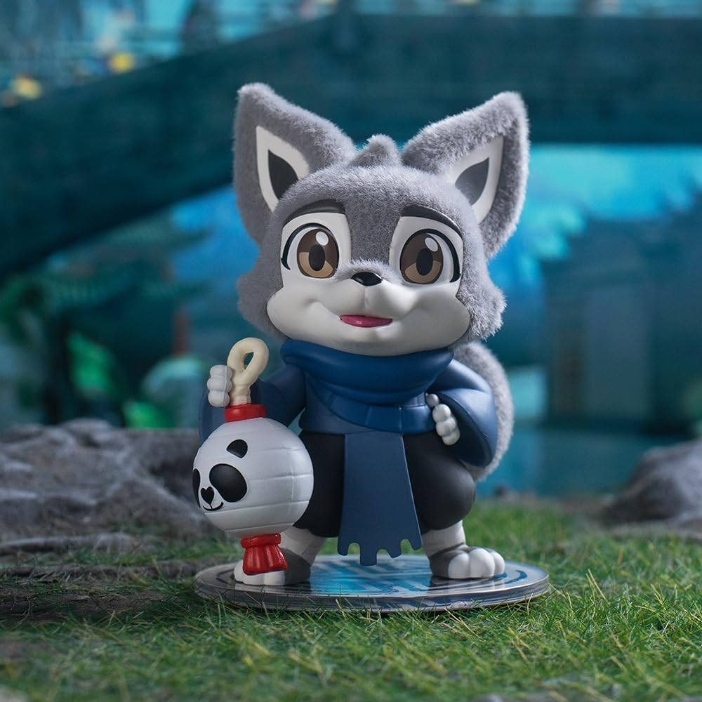 POP MART Universal Kung Fu Panda Série 3 Caixas 2,5 polegadas Personagem Articulado Design Premium presentes para mulheres Caixa surpresa favorita dos fãs Brinquedo colecionável Figura de ação de brinquedo de arte