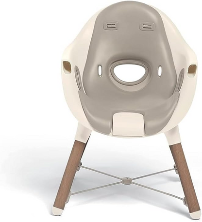 Cadeira de refeição Mamas & Papas Juice, adaptável, design fácil de limpar, leve e portátil, Croissant
