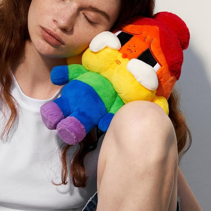 POP MART CRYBABY CHEER UP, BABY! SERIES - Boneca de peluche de 6,35 cm, personagem articulada, design premium, presente para mulheres, figura de ação de brinquedo chique e favorita dos fãs