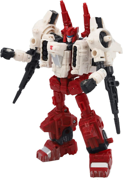 Transformers Generations War for Cybertron Deluxe WFC-S22 Autobot Six-Gun Weaponizer Action Figure - Siege Chapter - Adultos e crianças a partir dos 8 anos, 5