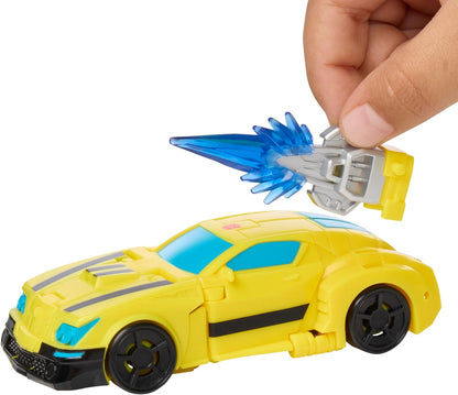 Transformers Prime Changers Bumblebee - Figura de Acção, Transforma-se de Robot em Carrinho, para Crianças a partir dos 6 Anos