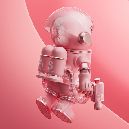 POP MART MEGA 400% SMITTEN LOVE Presentes de design premium para mulheres, boneco de ação colecionável chique favorito dos fãs