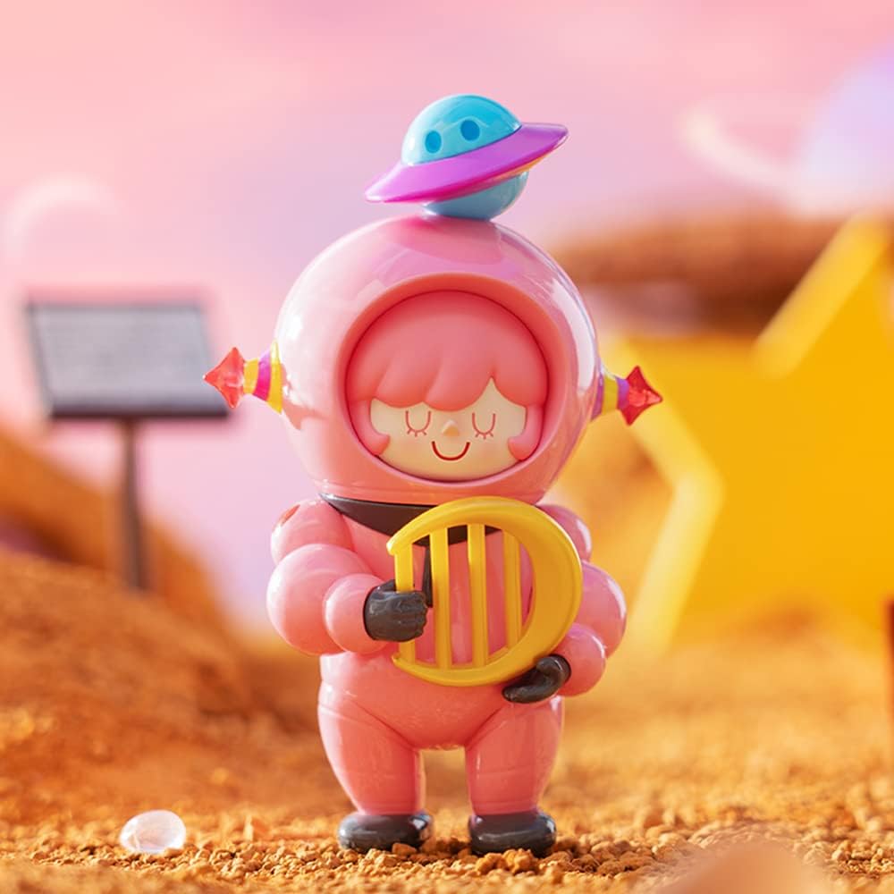 POP MART Space Walker Space Concert Series 3Boxes Caixa de bonecos de ação exclusivos Brinquedo de arte colecionável popular Figura fofa Presente criativo para festa de aniversário de Natal Feriado