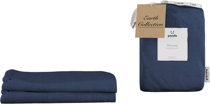 Panda - Fronhas de Bambu e Linho Francês (Branco Coco)