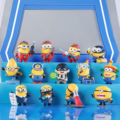 Figuras de ação colecionáveis da série POP Universal Me 4, 1 caixa de 2,5 polegadas, personagem articulado, design premium, presentes para mulheres, brinquedo de arte colecionável favorito dos fãs
