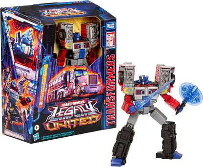 Transformers Legacy United Leader Class G2 Universe Laser Optimus Prime Action Figure