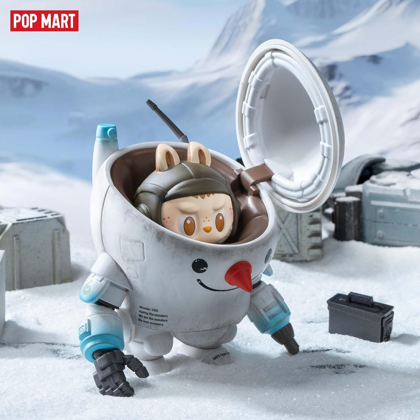 Pop Mart Labubu The Monsters × Kow Yokoyama Ma.k. Série 1PC Figura de Acção Exclusiva Caixa de Brinquedo Popular Brinquedo de Arte Colecionável Figura Bonita Presente Criativo, para Festa de Aniversário de Natal Feriado