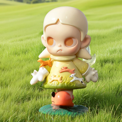 POP MART Zsiga Take It Slow Series Figuras 1 Caixa Articulada Personagem Design Premium Presentes para Mulheres Brinquedo Colecionável Favorito dos Fãs Figura de Ação de Brinquedo