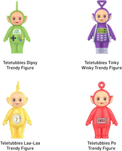 POP MART Teletubbies Po Trendy Figura 1 Caixa Chic Art Toy Articulado Personagem Design Premium Presentes para Mulheres Fãs-Colecionável