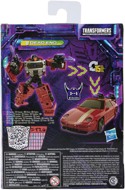 Transformers Generations Legacy Deluxe Dead End Action Figure - 8 anos ou mais, 14 cm