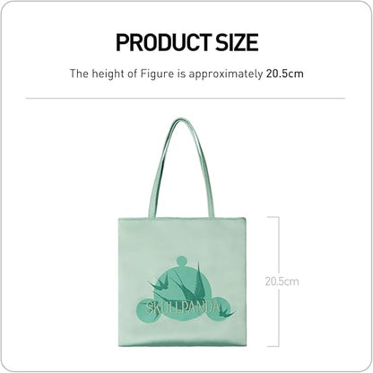 POP MART SKULLPANDA Bolsa de pelúcia fofa Bolsa de ombro para meninas Mulheres Crianças Presentes