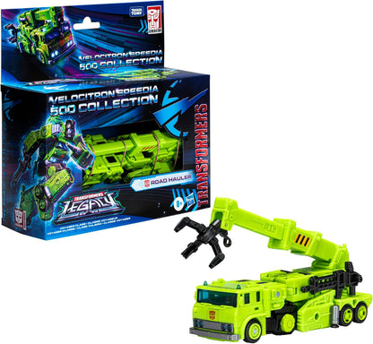 Transformers Generations Legacy Velocitron Speedia 500 Voyager Class Collection Road Hauler Figura de Acção de 5,5 polegadas