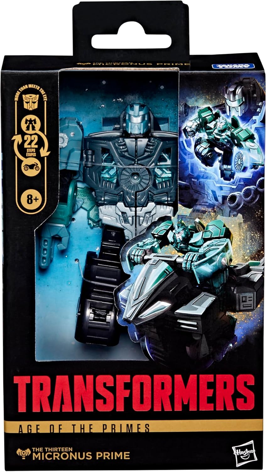 Figura de ação Transformers Age of Primes The Thirteen Micronus Prime