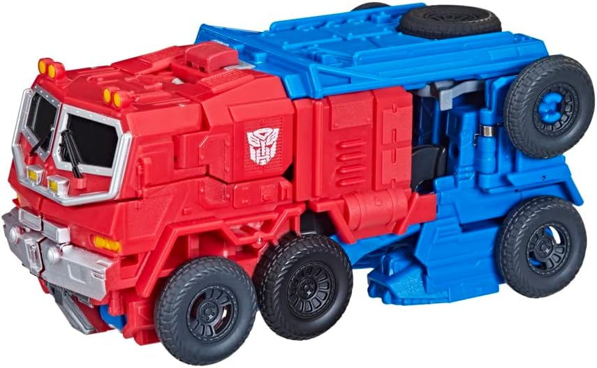 Transformers Toys Rise of the Beasts Filme, Smash Changer Optimus Prime Action Figure – Idades 6 e acima, 22,5 cm