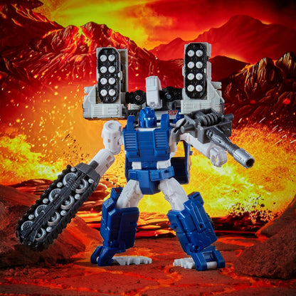 Transformers Generations War for Cybertron: Kingdom Deluxe WFC-K32 Autobot Pipes Action Figure - 8 anos ou mais, 14 cm Multicolorido F0682