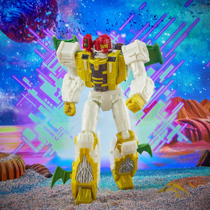 Transformers Toys Generations Legacy Voyager G2 Universe Jhiaxus Action Figure - 8 anos ou mais, 18 cm, Multicolorido (F3058)