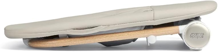 Cadeira de bebé Mamas & Papas Eno, dobrável com uma mão, 2 posições de reclinação, caxemira - 0-6 meses