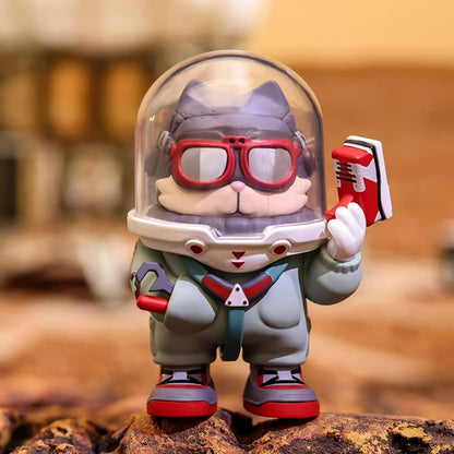 Conjunto de capas de espaço Coolabo da POP Mart (9 caixas) Caixa de brinquedo exclusiva para bonecos de ação, brinquedo de arte colecionável popular, figura fofa, presente criativo para festa de aniversário de Natal