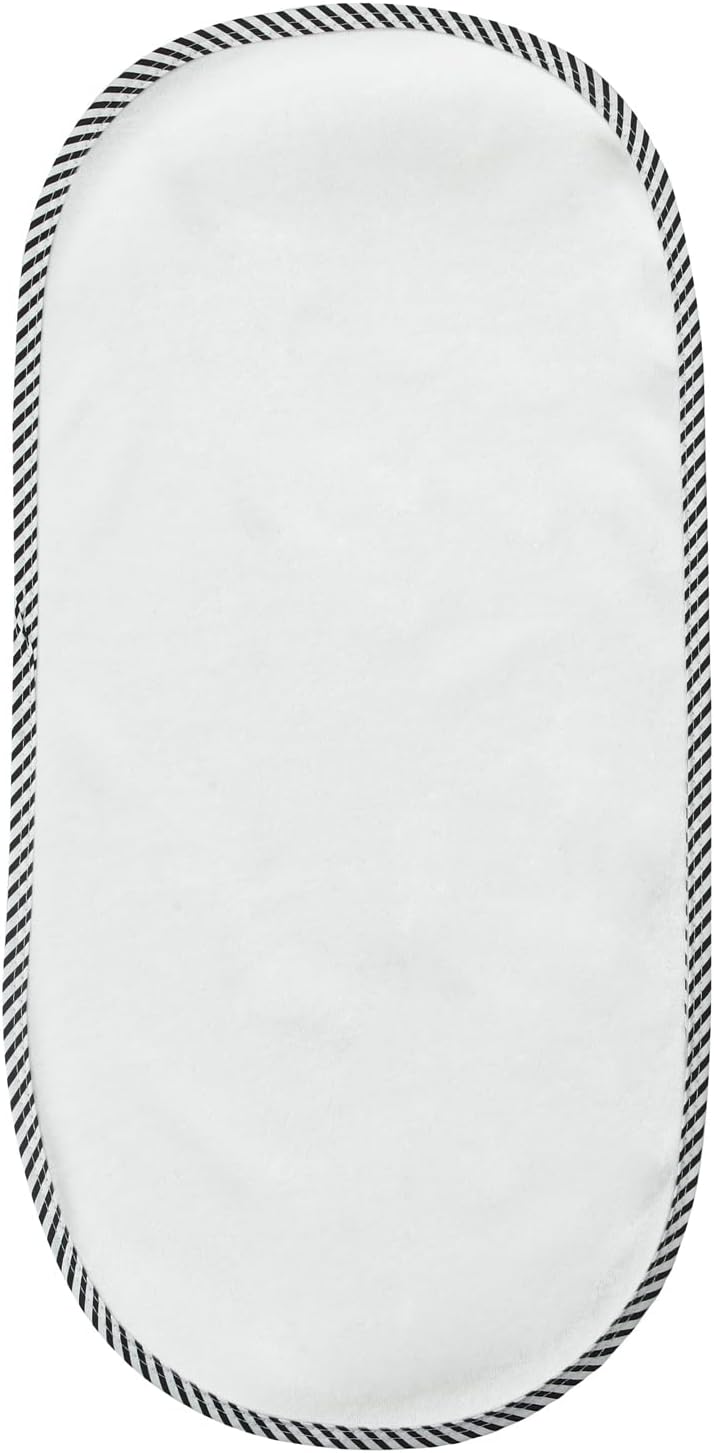 PandaEar Conjunto de 4 protetores impermeáveis para trocador, forro macio para trocador de fraldas - 60 x 30 cm