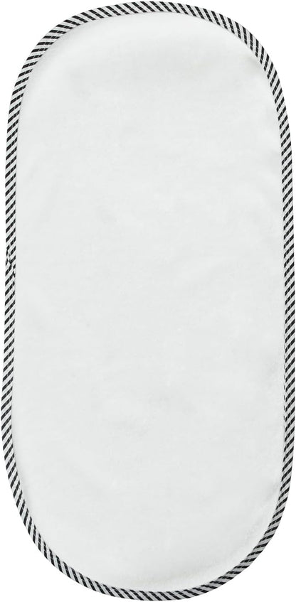 PandaEar Conjunto de 4 protetores impermeáveis para trocador, forro macio para trocador de fraldas - 60 x 30 cm