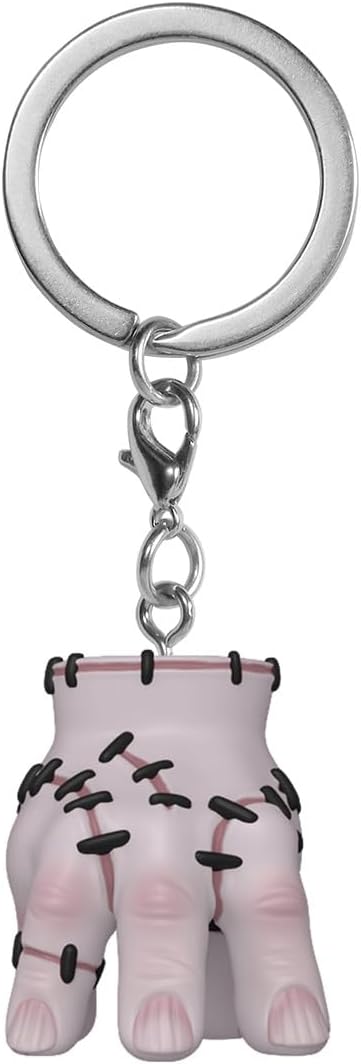 Funko Pop!: Chaveiro Wednesday - Chaveiro divertido do Coisa - Miniatura colecionável - Ideal para lembrancinhas - Ideia de presente - Produto oficial - Fãs da série - Decoração para mochila