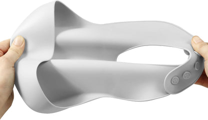 PandaEar Conjunto de 3 Babadores de Silicone para Bebês Meninos e Meninas, Babador Ajustável para Desmame, Babadores Impermeáveis para Crianças, Babadores de Silicone Macios e Duráveis Livres de BPA com Coletor de Alimentos Grande