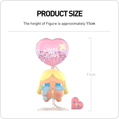 POP MART CRYBABY MAKE ME FLOAT Figuras 1 Caixa Design Premium Presentes para Mulheres Fãs-Favorito Colecionável Chic Art Toy Figura de Ação