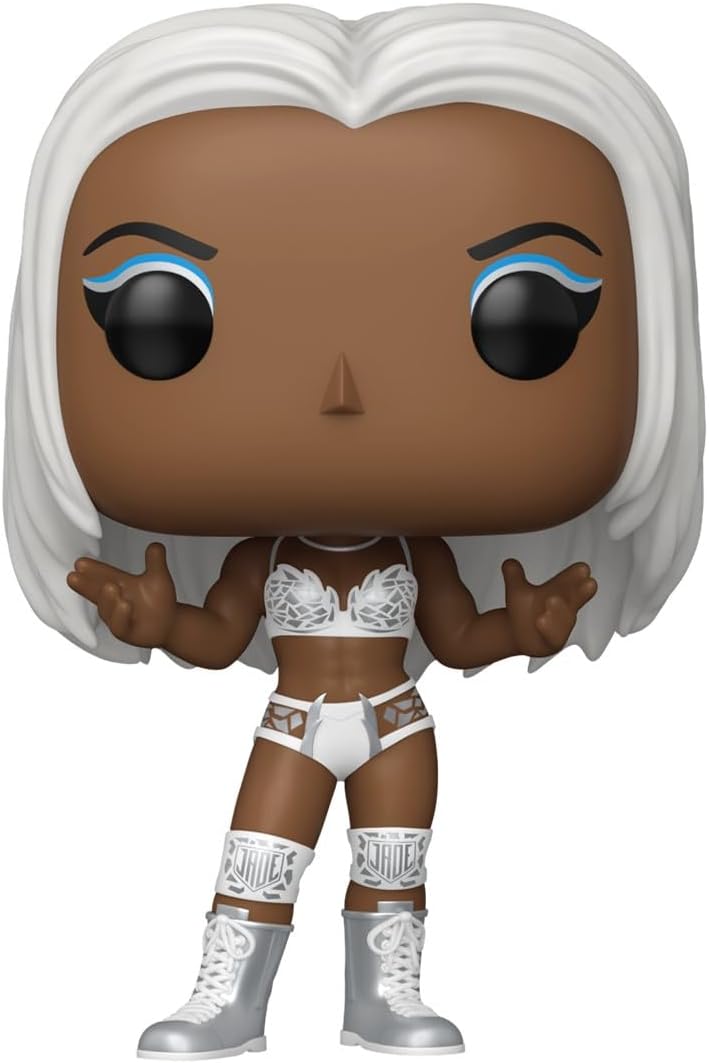 Funko Pop! Plus: WWE - Jade Cargill - Metálico - Figura de Vinil Colecionável - Ideia de Presente - Produto Oficial - Brinquedos para Crianças e Adultos - Fãs de Esportes - Figura para Colecionadores e Exibição