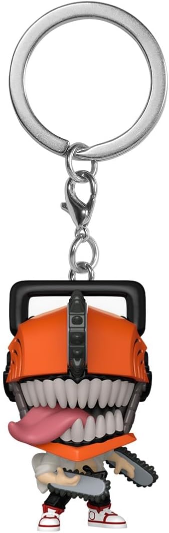 Funko Pop! Chaveiro Chainsaw Man - Chaveiro Novidade Chainsaw Man - Mini Figura Colecionável - Presente de Natal - Ideia de Presente - Produtos Oficiais - Fãs de Anime - Decoração de Mochila
